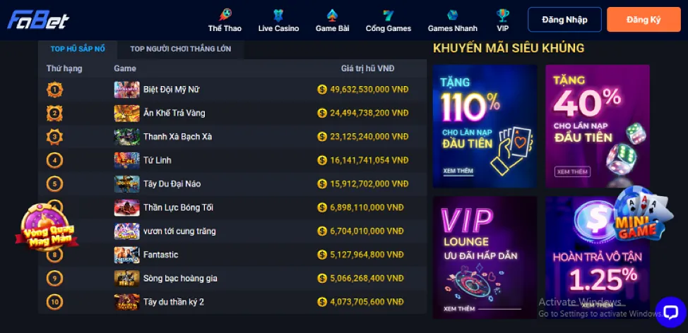 Banner quảng cáo các chương trình khuyến mãi độc quyền của fly88 chính thức cho cá cược thể thao